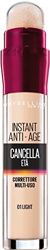 Maybelline New York Correttore Liquido Il Cancella Età con Bacche di 01 Light