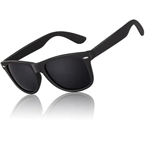 LINVO Occhiali da Sole Polarizzati per Uomo Donna Protezione alla Guida Protezione UV tile Retrò Anni '80 Design