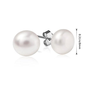 B.Catcher Orecchino per le donne con perle d'acqua pure coltivate AAAA - Ilgrandebazar