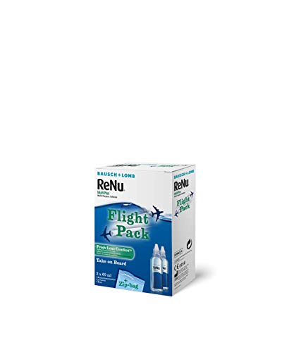 Renu Soluzione per Lenti a Contatto Flight Pack - 2X60ml 2x60 ml - Ilgrandebazar