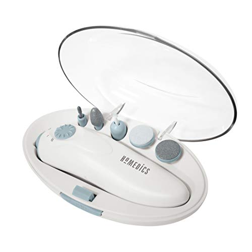 Homedics Manicure e Pedicure Portatile con 5 Accessori Professionali e 2... - Ilgrandebazar