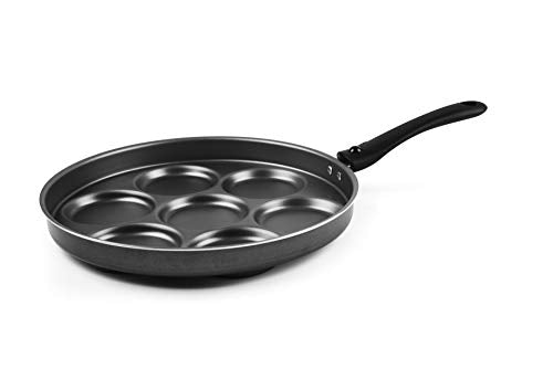 Excelsa Disco Cook Padella 7 Scomparti per Pancake/Crepes, Diametro: 28 cm,...
