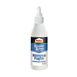 Pattex Bagno Sano Rinnova Fughe, silicone bianco per rinnovare le fughe tra... - Ilgrandebazar