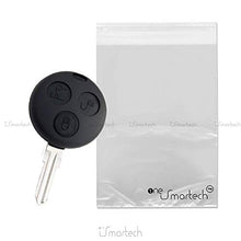 Carica l&#39;immagine nel visualizzatore di Gallery, COVER CHIAVE GUSCIO SMART FORTWO 450 3 TASTI TELECOMANDO SCOCCA