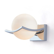 Carica l&#39;immagine nel visualizzatore di Gallery, DAXGD LED Luci sfera di vetro Lampade da parete, Applique parete Interno...