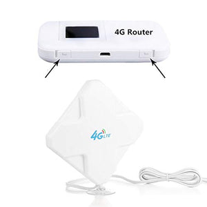 SMA 4G LTE Antenna, 35dBi High Gain Long Range Network Ethernet Antenna-SMA - Ilgrandebazar