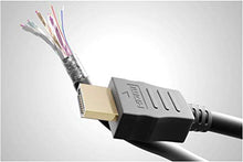 Carica l&#39;immagine nel visualizzatore di Gallery, Goobay 69122 Cavo HDMI Standard con Ethernet, Dorato, Nero, 0.5m Lunghezza...