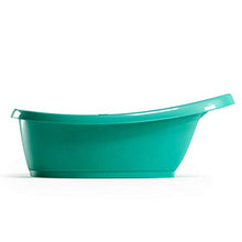Carica l'immagine nel visualizzatore di Gallery, OKBABY Onda Baby - Vaschetta Compatta per il Bagnetto del Neonato Turchese