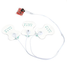 Carica l'immagine nel visualizzatore di Gallery, ILS - Kit DC 3.3V AD8232 ECG modulo di misura portatile Heart Monitor...