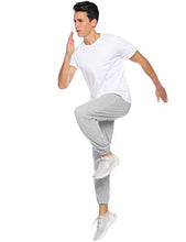 Carica l'immagine nel visualizzatore di Gallery, Hawiton Pantaloni Sportivi da Donna&amp;Uomo in Cotone 100% L, Puro Grigio-uomo-1 - Ilgrandebazar