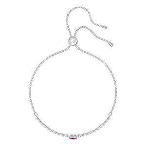 Swarovski Bracciale One, Cristallo Rosso, Rodiato, da Donna - Ilgrandebazar