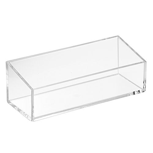 iDesign Porta trucchi, Make up organizer corto per smalti, XS: 15,3 cm x 6