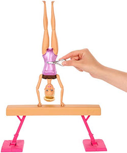 Barbie- Playset Ginnasta Bambola Snodabile con Bilanciere e Accessori... - Ilgrandebazar