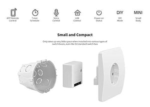 3 pz SONOFF MINI Interruttore WiFi Smart Timer Module 10A a 2...