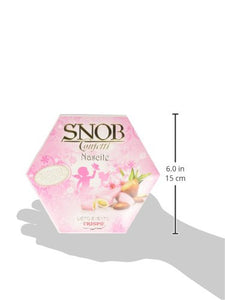 Confetti Crispo Snob con mandorla intera tostata, Rosa, 1...