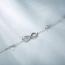 Carica l&#39;immagine nel visualizzatore di Gallery, Billie Bijoux 925 Argento Sterling Braccialetto con zircone in per Donna,... - Ilgrandebazar