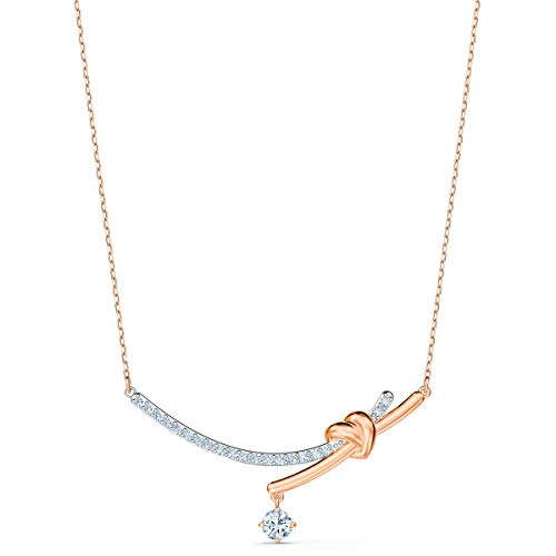 Swarovski Collana Statement Donna Placcato_Oro Cristallo Rotonda - 5517951 - Ilgrandebazar