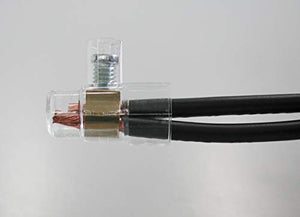 100 Morsetti unipolari a cappuccio da 2,5mm² in stecche 10 poli - Ilgrandebazar