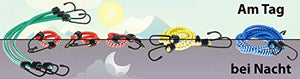 valonic corde elastiche con ganci | riflettente | set di 10 | 200% di...