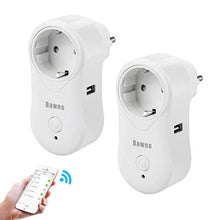 Carica l&#39;immagine nel visualizzatore di Gallery, Presa Wifi Intelligente Spina Wireless Presa, Bawoo Adattatore Universale 2 - Ilgrandebazar