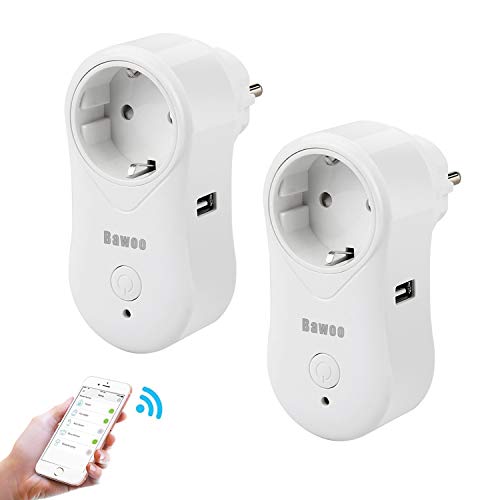 Presa Wifi Intelligente Spina Wireless Presa, Bawoo Adattatore Universale 2 - Ilgrandebazar
