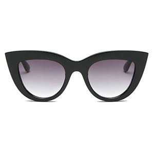 kimorn Occhi Di Gatto Occhiali Da Sole Per Donna Cerniere In Nero&fumo - Ilgrandebazar