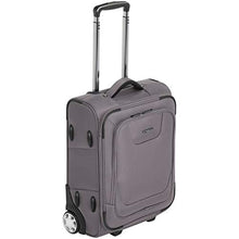 Carica l'immagine nel visualizzatore di Gallery, AmazonBasics - Bagaglio a mano espandibile, morbido, con chiusura TSA Grigio