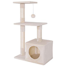 Carica l'immagine nel visualizzatore di Gallery, Dibea Albero Tiragraffi, Beige - 80 cm beige
