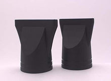 Carica l&#39;immagine nel visualizzatore di Gallery, 2PCS plastica nera Hair Salon speciale asciugacapelli Wind bocca set... - Ilgrandebazar
