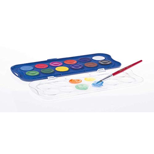Giotto Confezione 12 Acquerelli ø 30 mm - Ilgrandebazar