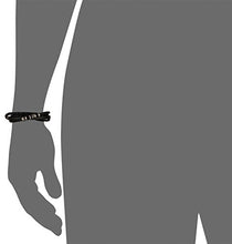 Carica l&#39;immagine nel visualizzatore di Gallery, Fossil Bracciale JF85299040 in pelle nero - Ilgrandebazar