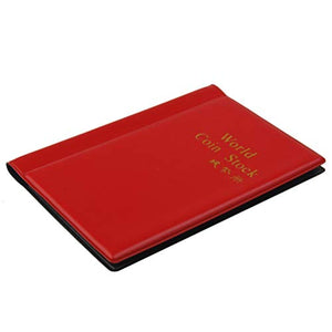 VORCOOL Raccoglitore per Monete da Collezione Album Portamonete 120 Rosso - Ilgrandebazar