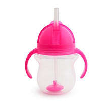 Carica l&#39;immagine nel visualizzatore di Gallery, Tazza Munchkin Click Lock™ Tip &amp; Sip Flexi-straw Cup - 207ml (rosa) Pink - Ilgrandebazar