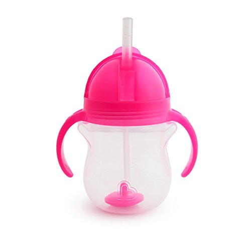 Tazza Munchkin Click Lock™ Tip & Sip Flexi-straw Cup - 207ml (rosa) Pink - Ilgrandebazar