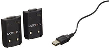 Carica l&#39;immagine nel visualizzatore di Gallery, Venom Twin Rechargable Battery Packs - Black (Xbox 360) [Edizione: Regno...