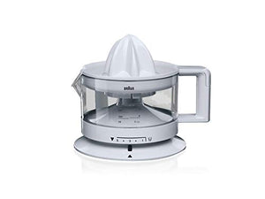 Braun CJ 3000 Spremiagrumi, 20 W, 0.35 Litri, plastica, Bianco - Ilgrandebazar