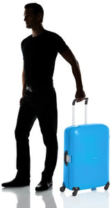 Samsonite Termo Young Spinner M Valigia, 70 cm, 69 L, Blu (Electric Blue)