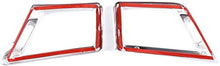 Carica l'immagine nel visualizzatore di Gallery, Yiwang, copertura cromata in ABS per cruscotto dell’auto, 2 pezzi, per...