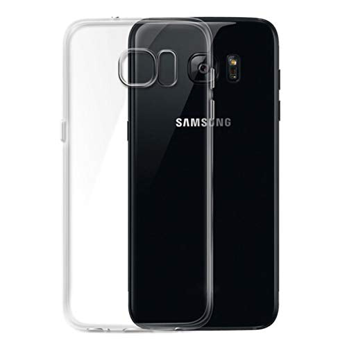 NEW'C Cover per Samsung Galaxy S7, Custodia Gel Trasparente Morbida Silicone...