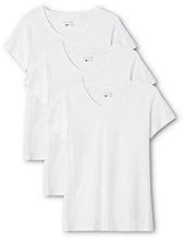 Carica l&#39;immagine nel visualizzatore di Gallery, Berydale T-shirt donna con scollo tondo, confezione da 3 in diversi colori - Ilgrandebazar