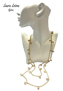 Laura Loison - Collana lunga color Champagne - Ilgrandebazar