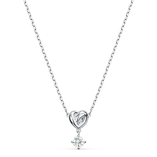 Swarovski Collana con Ciondolo Donna Placcato_Oro Cristallo Rotonda - 5517928 - Ilgrandebazar