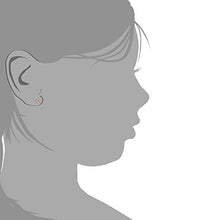 Carica l&#39;immagine nel visualizzatore di Gallery, Orecchini per Bambini cuore - oro giallo 9k (375)