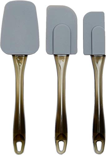 AmazonBasics - Spatole in silicone, set da 3 pezzi - Ilgrandebazar