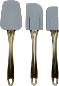 AmazonBasics - Spatole in silicone, set da 3 pezzi - Ilgrandebazar