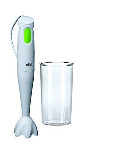 Braun MQ100 Soup MultiQuick 1 Minipimer Mixer ad Immersione, Frullatore con...