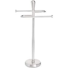 Carica l&#39;immagine nel visualizzatore di Gallery, Set di accessori per il bagno in acciaio spazzolato della collezione... - Ilgrandebazar