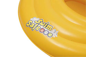 Bestway - 32096 -Salvagente Mutandina Rotondo Swim Safe Abc Step a Cm. Giallo