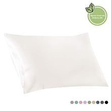 Carica l'immagine nel visualizzatore di Gallery, ElleSilk 100% Seta Federa, 22 Momme, di Gelso 50 x 65cm, Colore Avorio