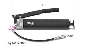Beta 1750 500 Compressore a Leva per Grasso da 500 cc - 1 500 mm, Argento